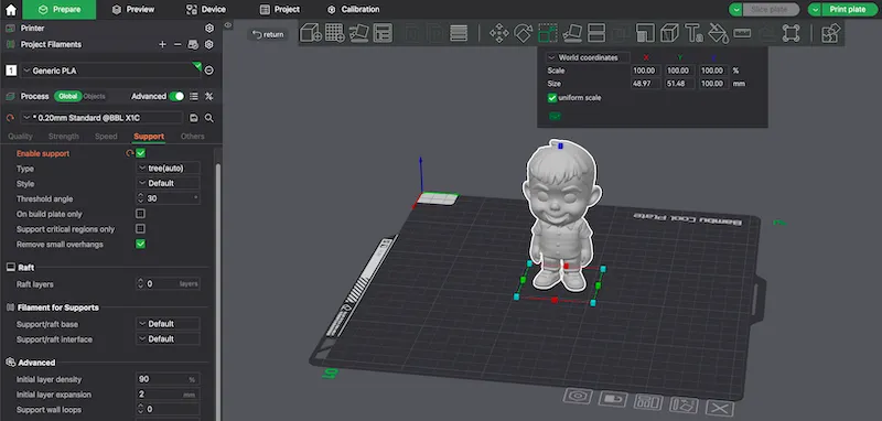 CharTo3DModel